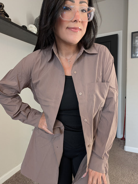 Classic Oversized Button up