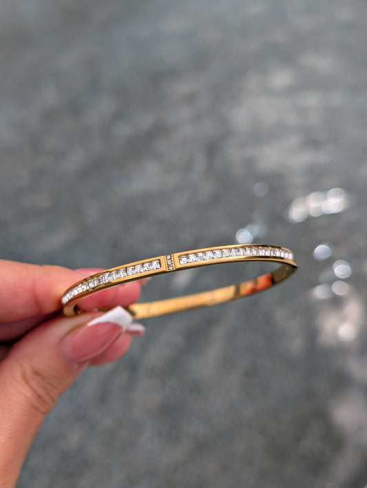 Double Diamond Good Bangle